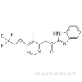 1H-Benzimidazol, 2 - [(R) - [[3-Methyl-4- (2,2,2-trifluorethoxy) -2-pyridinyl] methyl] sulfinyl] - CAS 138530-94-6